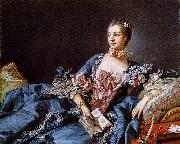 Francois Boucher Portrat der Madame de Pompadour USA oil painting artist